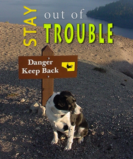 Sam stays out of trouble at Crater Lake